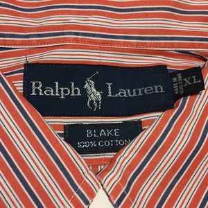 EUC,RALPH LAUREN LONG SLEEVE MEN’s SHIRT.100% Cotton Size XL NEVER WORN